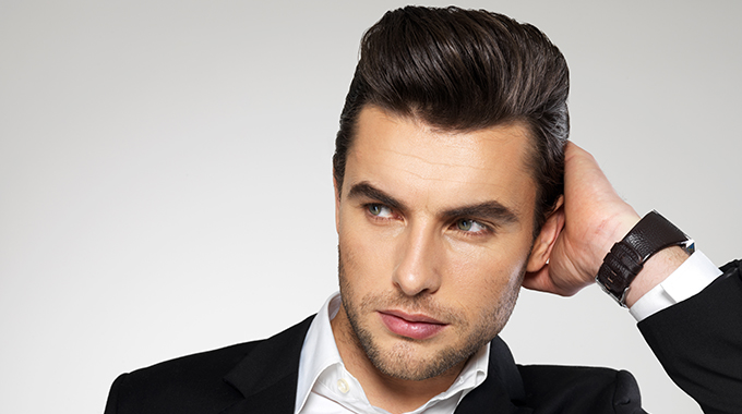 Männer stylen haare Haarstyling: die
